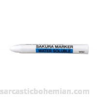Sakura Industrial Water Soluble Crayon Marker 5 8 Diameter x 5 Length 14 to 122 Degrees F White Box of 10 White